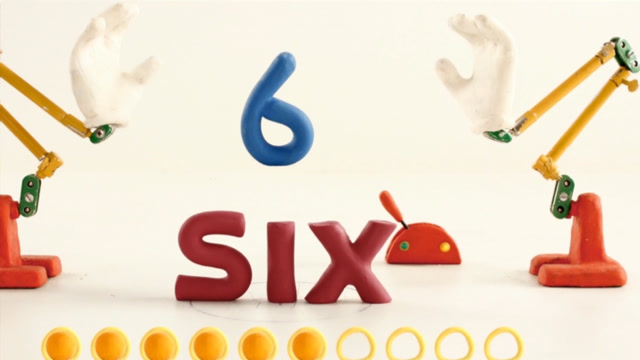 粘土益趣园之快乐学英语粘土益趣园一起学习数字6