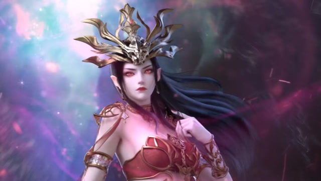 国漫《斗破苍穹》第4季人物预告pv,"美杜莎"女王!