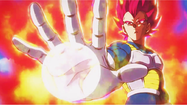 龙珠:贝吉塔变身红神,对战布罗利,终于扬眉吐气一回