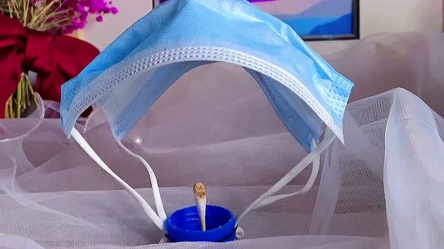 用废弃掉的医用一次性口罩制作热气球,居然真的可以飞起来喜欢的可以