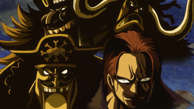 【海贼王】"四皇"降临的压迫感!这才是海上的霸主,大将们麻烦让让路