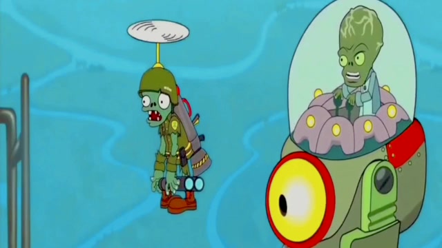 植物大战僵尸《天空之城》 -僵尸博士说大话,结果啪啪打脸了吧