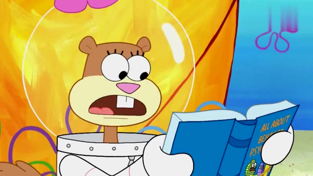 松鼠珊迪对海绵宝宝和派大星的测试开始了,到底怎么样呢