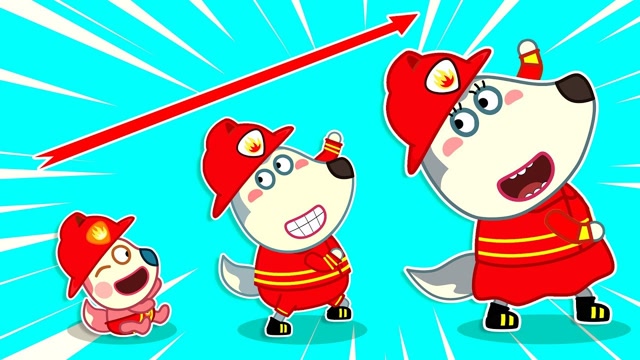 小猪佩奇:沃尔夫的消防员体验!我们都是小英雄!