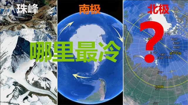 地球最冷的地方是珠峰和北极别做梦了来南极了解一下明白了