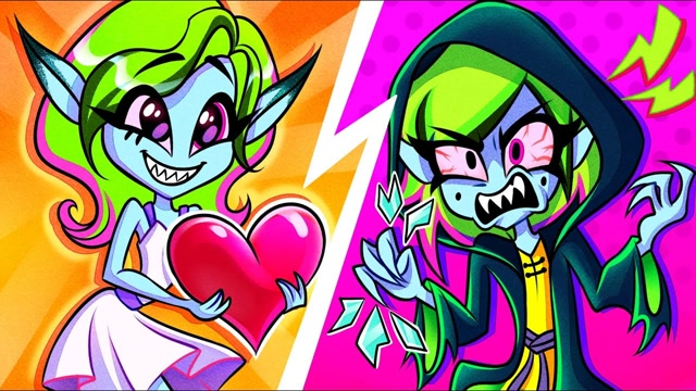 高中生动画:珍妮和艾玛的互换角色的趣味体验,但是拯救了大家!