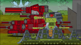 坦克世界：KV44坦克双雄VS沙漠风暴坦克