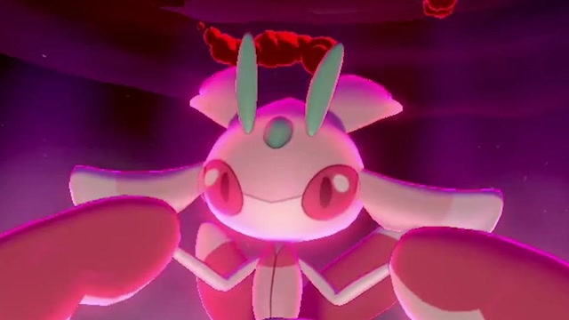 宝可梦剑盾,我让巴大蝶喝下极巨汤,变成一只会发光的蝴蝶 #休闲游戏