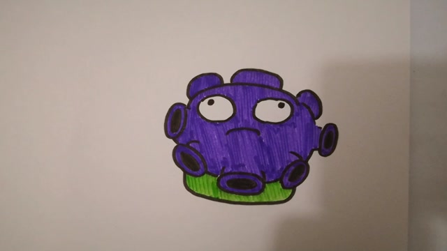 你们能一分钟画出忧郁蘑菇吗来挑战下吧