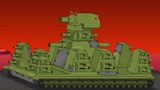 坦克世界：火炮堡垒坦克VS钢铁引擎坦克