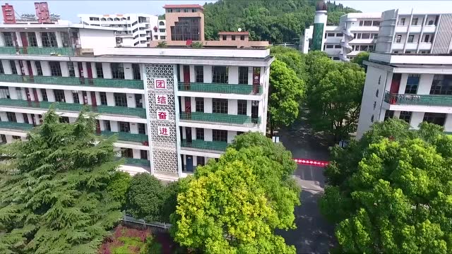 石首老一中航拍