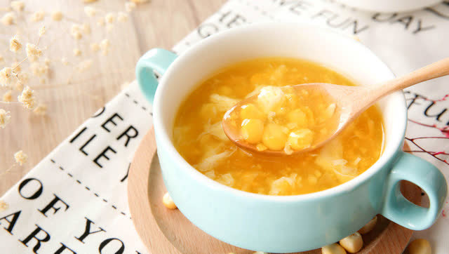 家常玉米羹的做法,简单的不得了!