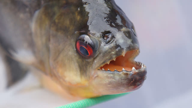 黑斑食人鱼图片