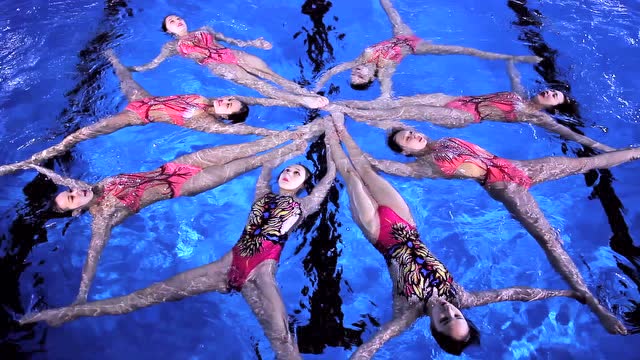 花漾年华——广东花样游泳队