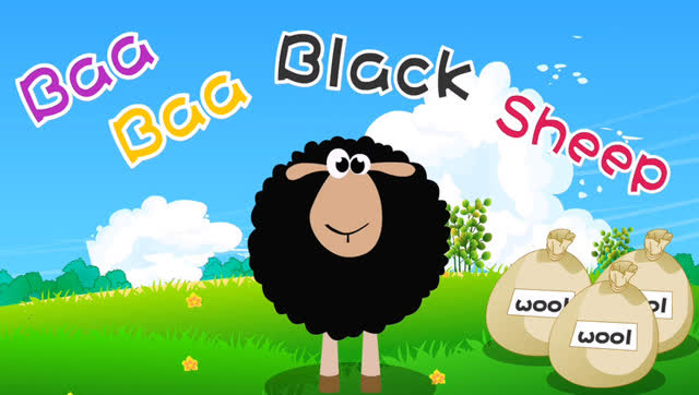 家喜儿歌《baa baa black sheep》