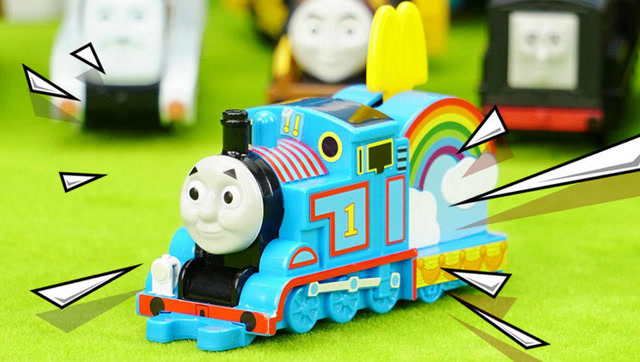 托马斯之麦当劳系列01 麦当劳托马斯拆箱 试玩玩具