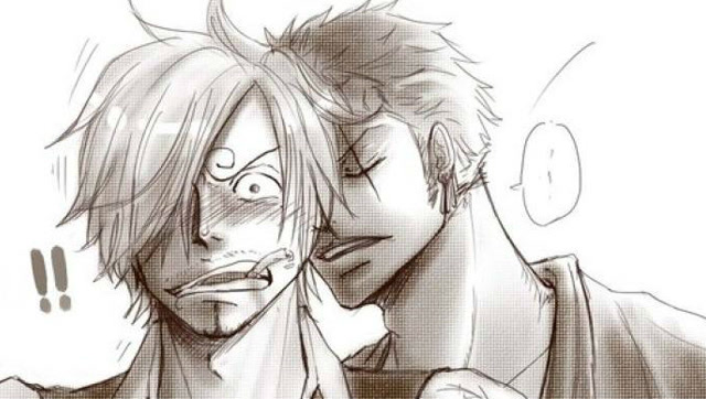 海贼王-索隆山治表面争吵,其实早已暗生情愫,不信看这段视频