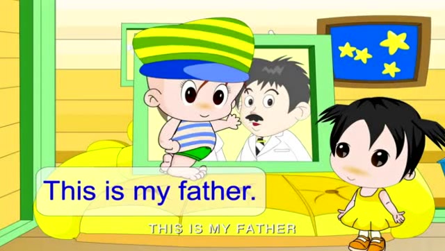 宝宝学英语动画片家庭成员:爸爸妈妈,爷爷奶奶,哥哥姐姐