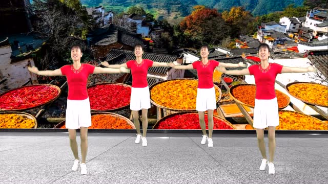 乡村农妹子歌颂好生活《小康生活恰恰恰》节奏欢快真好看