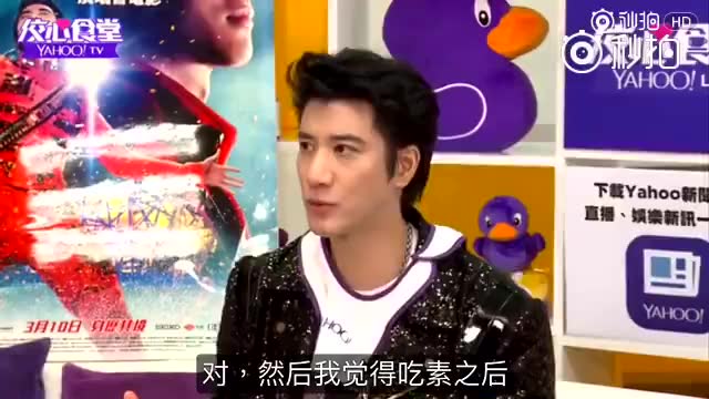 王力宏：吃素让我唱歌好舒服
