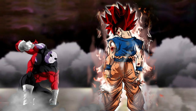 龙珠超amv:吉连和悟空战斗,惊天地泣鬼神,悟空君临天下战斗