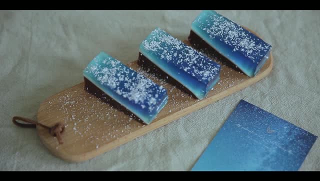 一口一口吃掉星空,我就成了宇宙|烘焙诗星空水羊羹