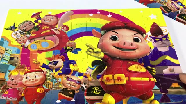 猪猪侠拼图 猪猪侠之超星萌宠