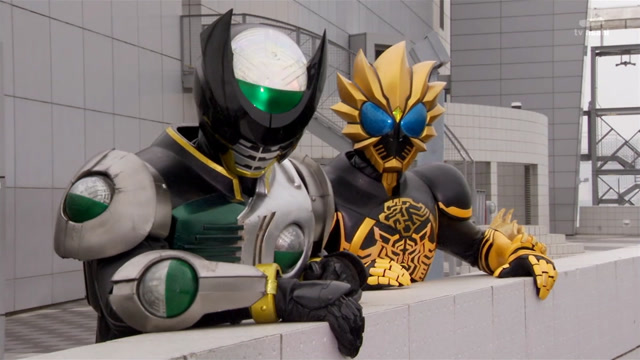 假面骑士ooo:ooo与birth对战鸟系怪物!ankh为什么要收集硬币!