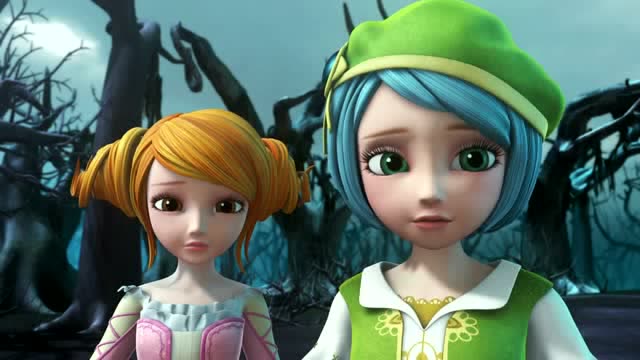 星学院之花思利用心石的力量魔化了森林