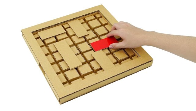 亲子手工diy:纸板制作拼图解谜益智玩具,开发智力