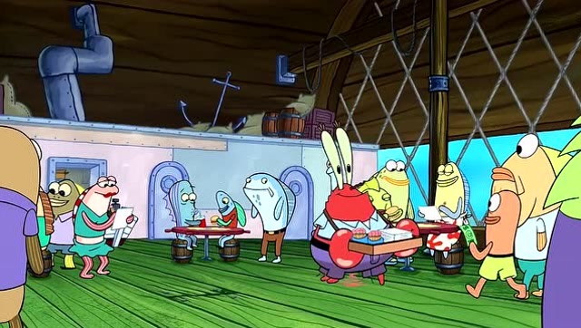 蟹老板在餐厅卖铅笔和白纸,又赚一笔钞票