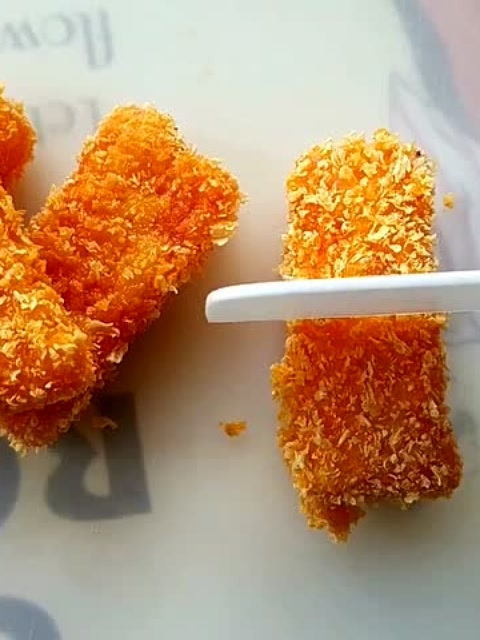 一一美食,家庭自制脆皮炸西瓜,宝宝超爱吃