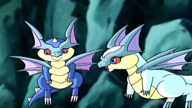 《神兵小将》神农兽变身神农尺可以治愈百毒,正好是毒蝎子的克星