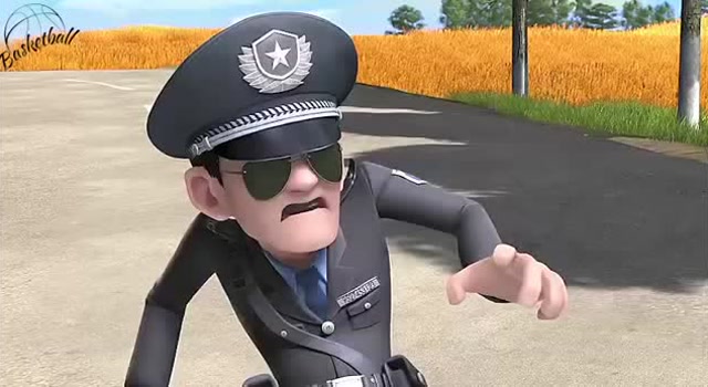 熊出没:警察叔叔为什么把光头强的车给拦了下来呀