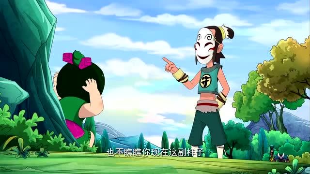 新葫芦兄弟:四娃与金翅雕元神大战,还不会用法术,节节败退怎么办