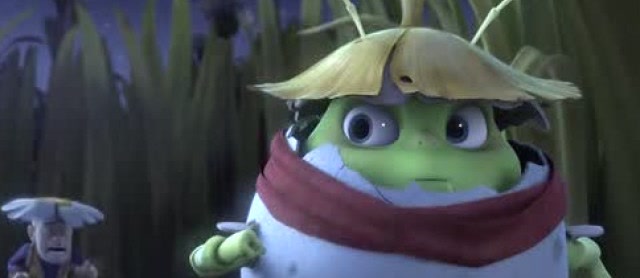 熊出没之变形记:蛋蛋侠与螳螂勇士的激战