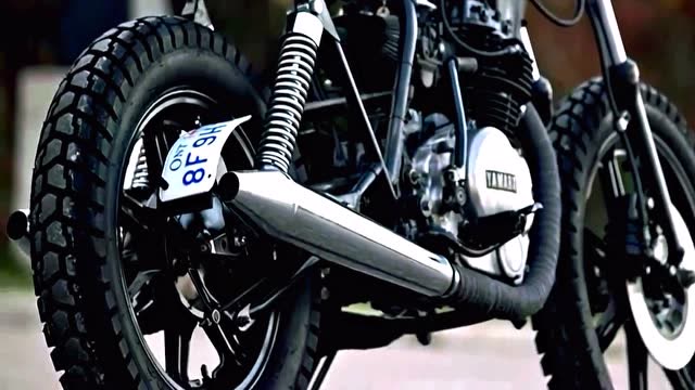 雅马哈并列双缸风冷小炮楼yamaha xs400