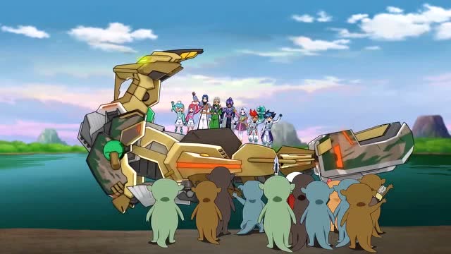 爆裂飞车第二季:巨岩摩羯载着战士们,他们要去做什么吗