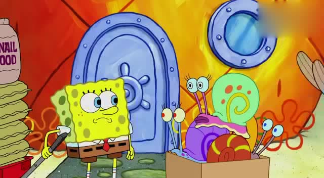 海绵宝宝欲哭无泪!