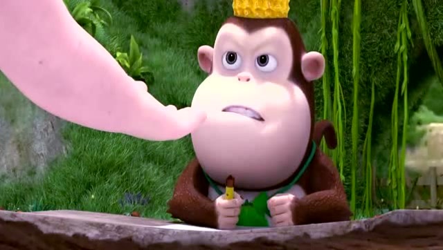 熊出没 光头强自己的铅笔丢了,却怀疑是奇奇拿的!