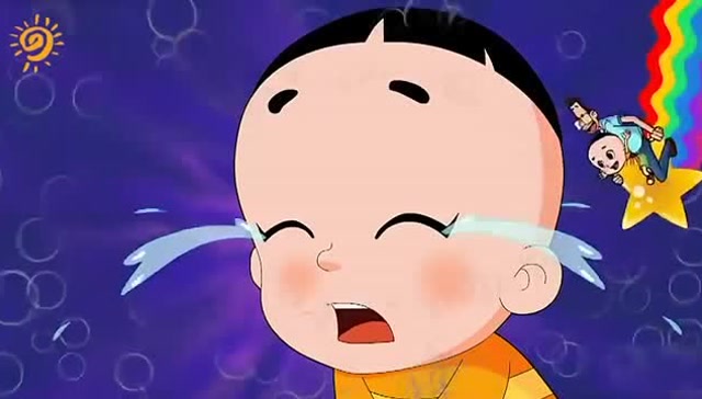 大头儿子小头爸爸: 大头儿子哭的很伤心,做女孩好难