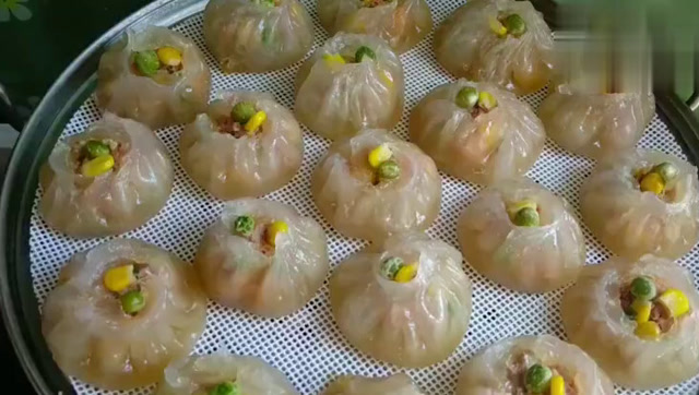 虾仁水晶包:晶莹剔透,鲜香滑嫩,超级好吃!