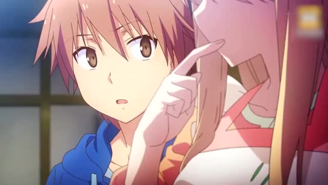 空太教真白做饭,但是真白拿刀的方式让空太难以接受