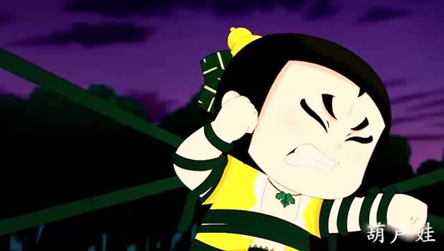 葫芦娃: 三娃竟然被怪异的杂草缠住了,怎么回事?