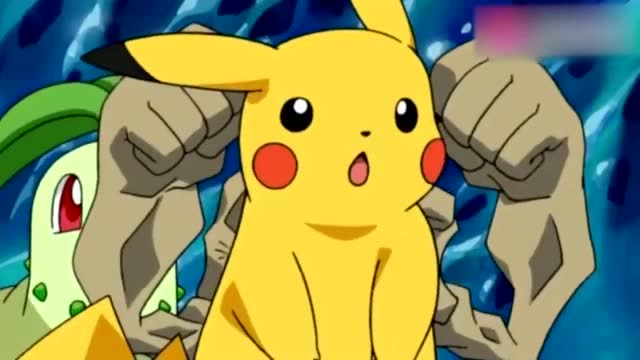 神奇宝贝:异色的卡比兽就是要厉害一些,一招就冻结了整个海面!