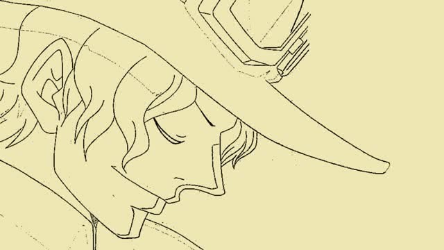 一分钟简笔画 海贼王 萨博!