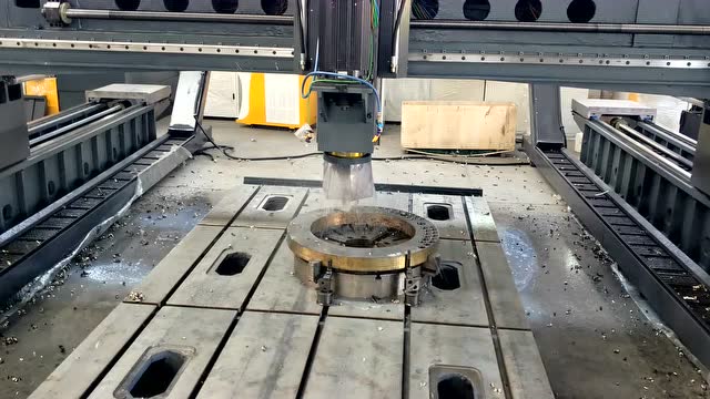 重型数控钻铣床,50孔径高速暴力钻钻孔