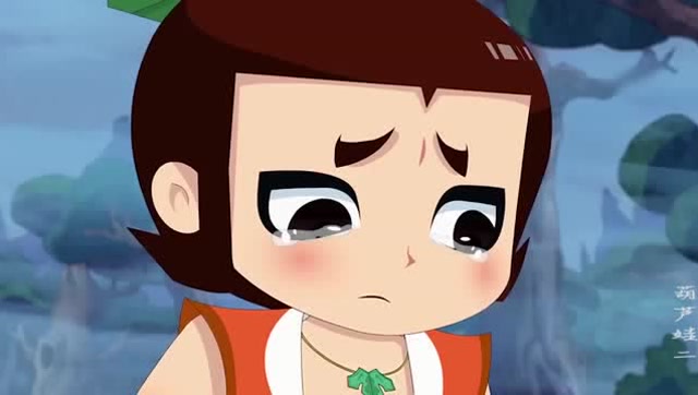 葫芦娃: 二娃竟然很伤心的哭了,发生什么事情了呢?