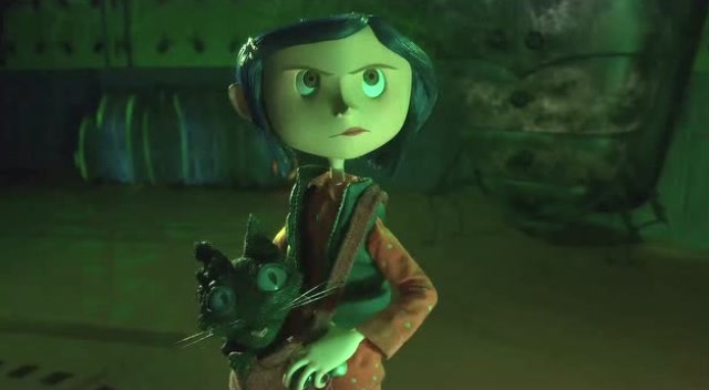 鬼妈妈鬼妈妈失去孩子们的眼睛变成了纽扣眼的骷髅