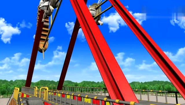 倒霉熊去游乐园玩,结果悲剧了